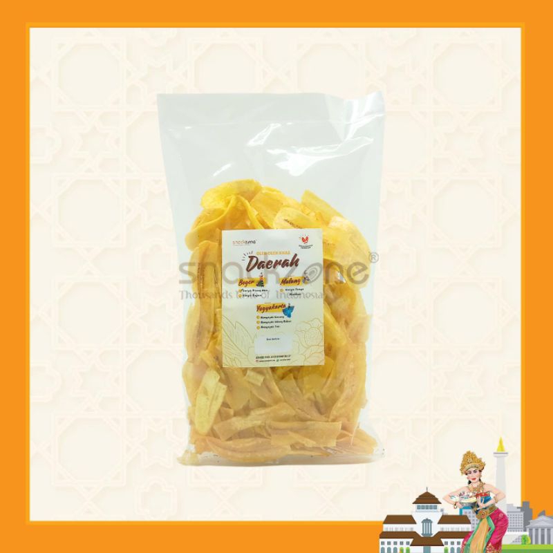

Keripik Pisang Asin Tipis Snackzone