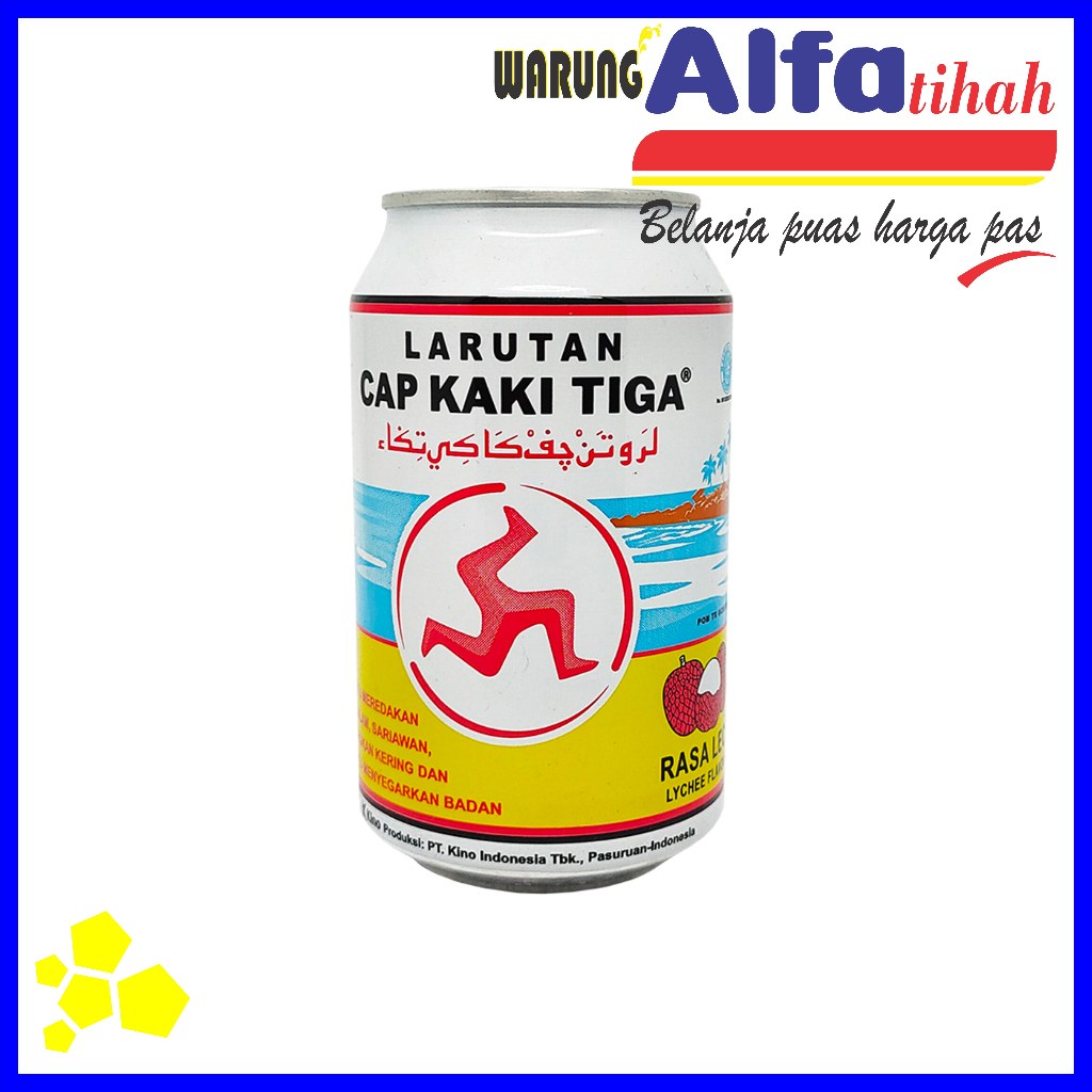 

Larutan Penyegar Cap Kaki Tiga Can 320 Ml