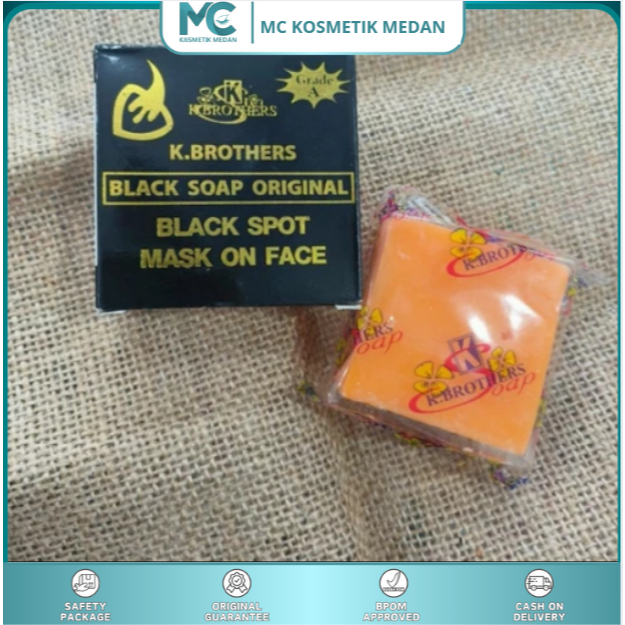 K BROTHERS- BLACK SOAP ORIGINAL 50gr