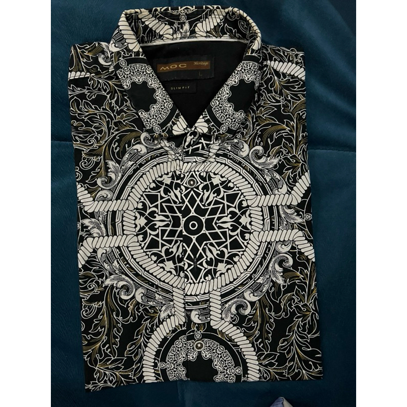 batik MOC size L preloved bundling baju koko