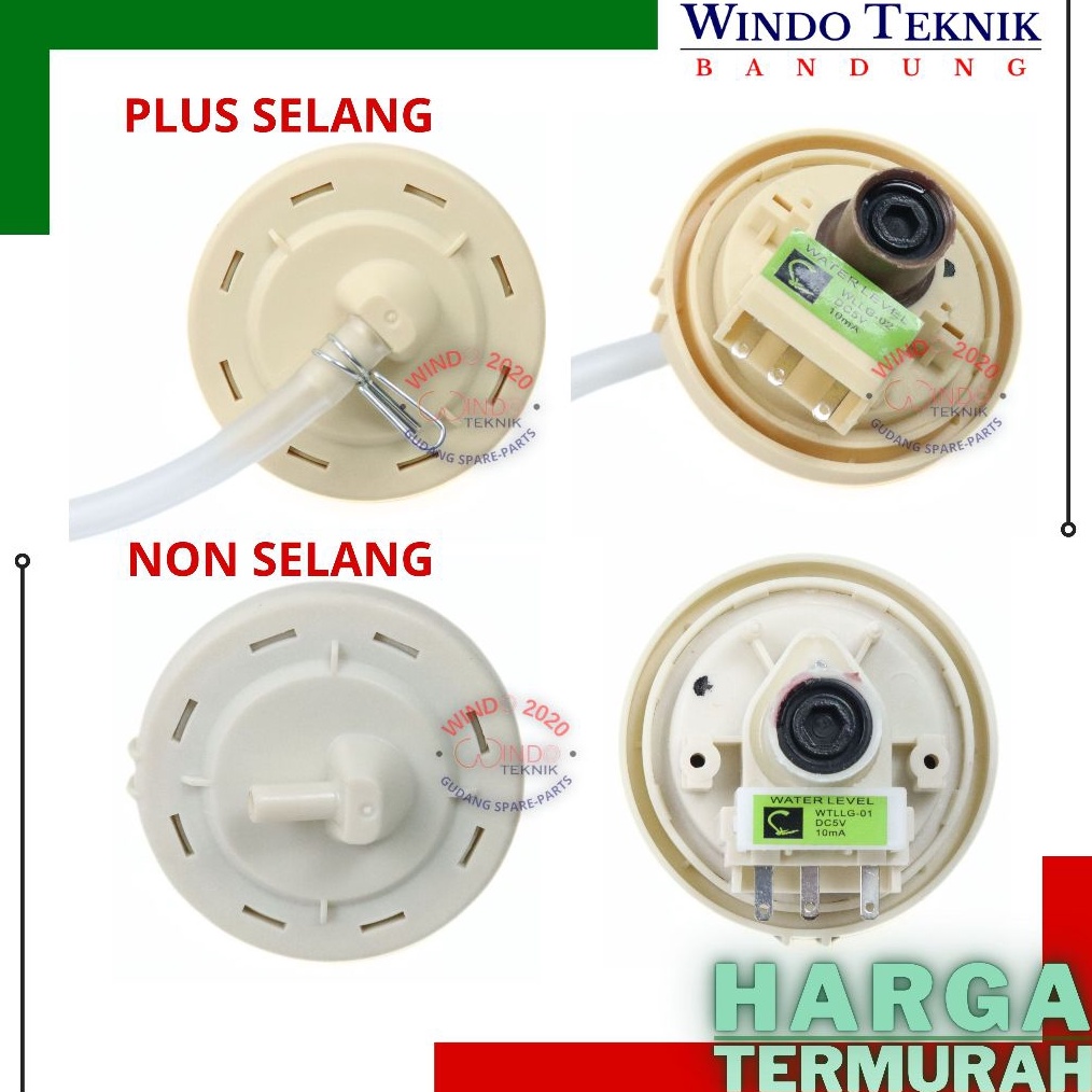 WATER LEVEL MESIN CUCI LG  SPARE PART MESIN CUCI LG  SENSOR AIR MESIN CUCI LG  WATER LEVEL LG