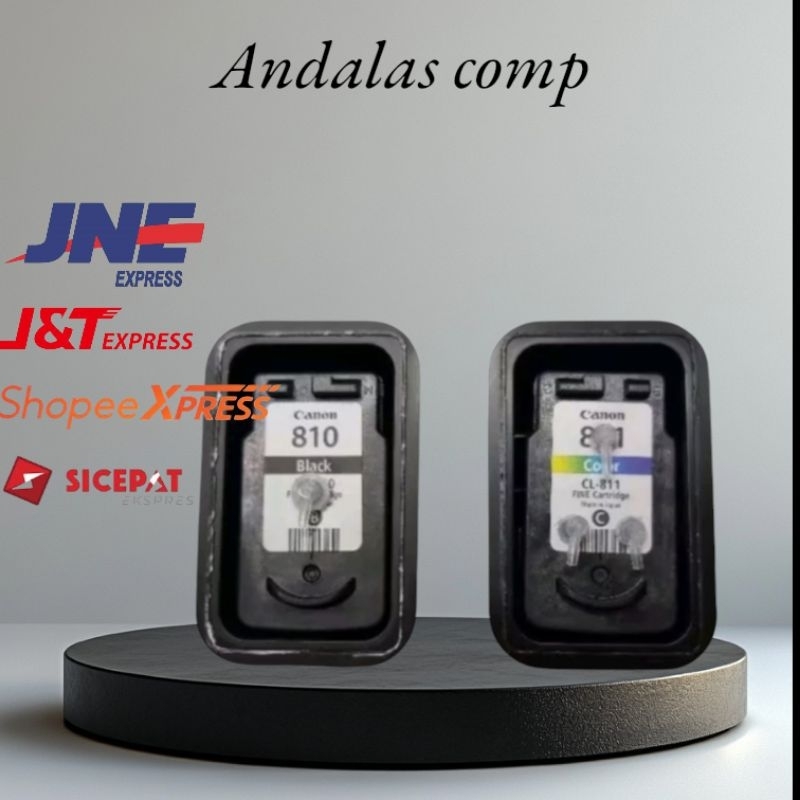 Cartridge tinta canon pg-810 black/cl-811 color infus langsung pakai ip2770,mp237,mp287,mp258 dll
