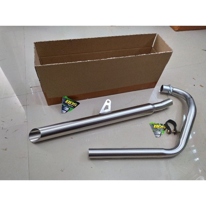 Knalpot Bambu Runcing Freeflow Kawasaki W175 Fullsystem