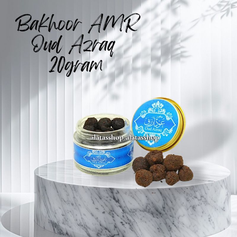 Bakhoor Mamoul 20gr by AMR buhur oud azraq layali sultani ashek Al oud dupa bulat aromaterapi