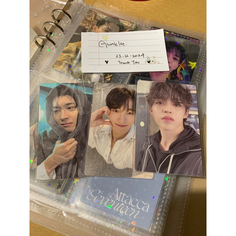 wts pc seventeen wonwoo handuk