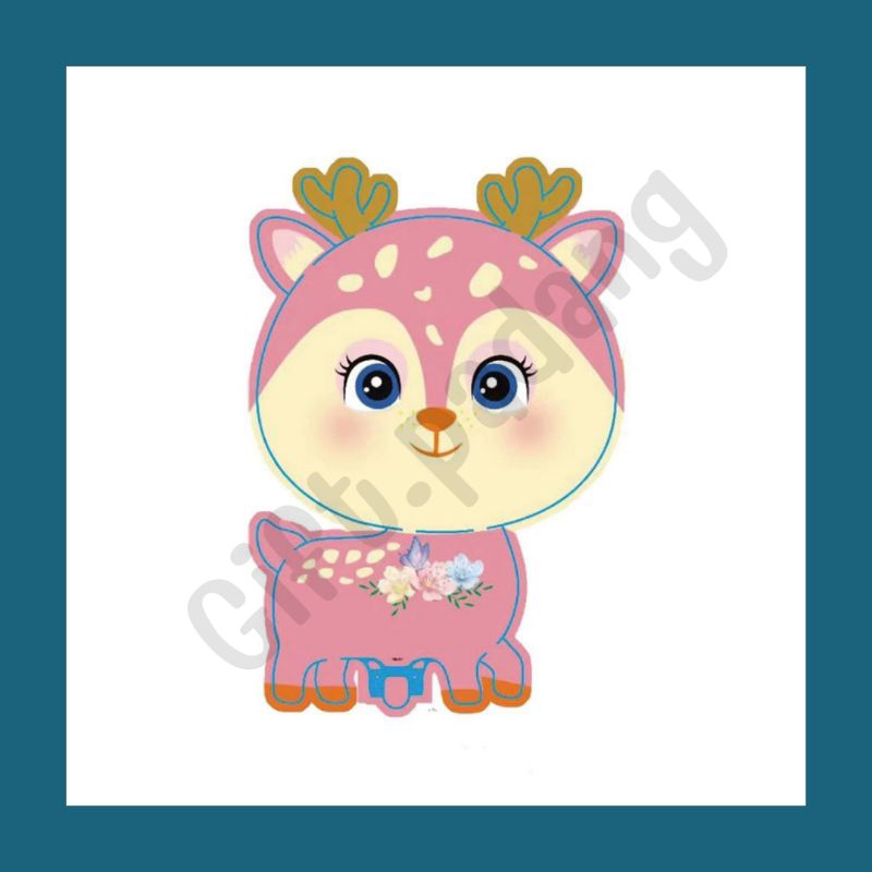 [Gift padang] Balon Foil Karakter jumbo+ 1 set Stik Balon / Balon foil karakter sanrio/lotso/