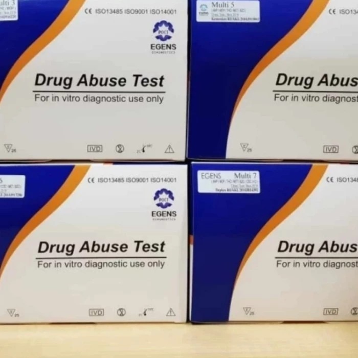 Alat Tes 5 Parameter Egens, Drug Abuse Test Egens Diagnostic Multi 5 Parameter