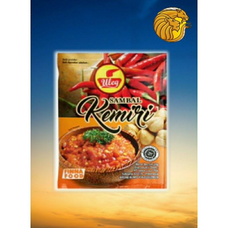 

Sambal kemiri uleg dari finna enak dan nikmat 1 Sachet