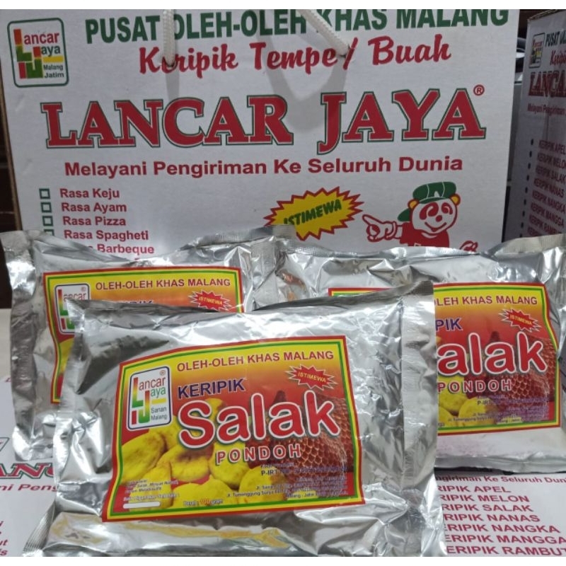 

Keripik Salak Lancar Jaya/Keripik Salak/Keripik Buah