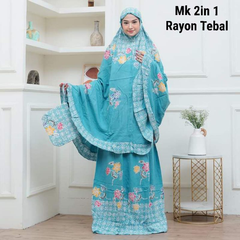 MUKENA BATIK CAP MUKENA BATIK PEKALONGAN