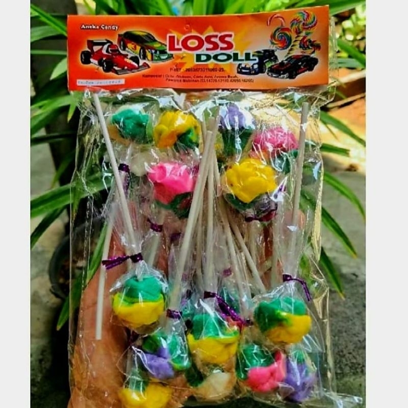

Permen Lolipop karakter Mawar 1 pack isi 20pcs | Permen Murah | Permen isi banyak | Bisa COD