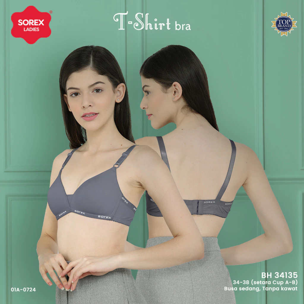 BH bra sorex 34135 busa tanpa kawat