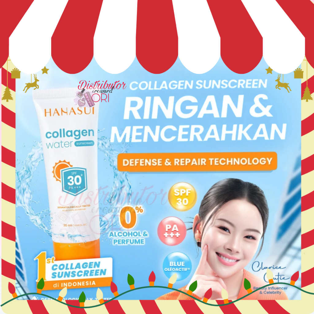 Hanasui Collagen Water Sunscreen SPF 30