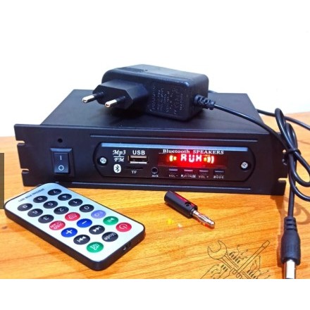 Modul mp3 bluetooth rakitan out rca amplifier TERMURAH