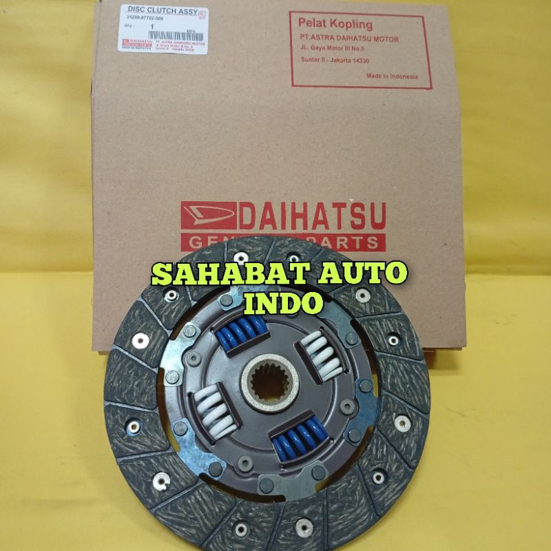 PLAT KOPLING CHARADE G10/HIJET 55 GARANSI 3 BULAN