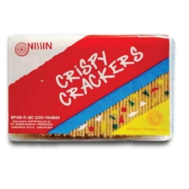 

CRISPY CRACKERS Biskuit kue kering 225g