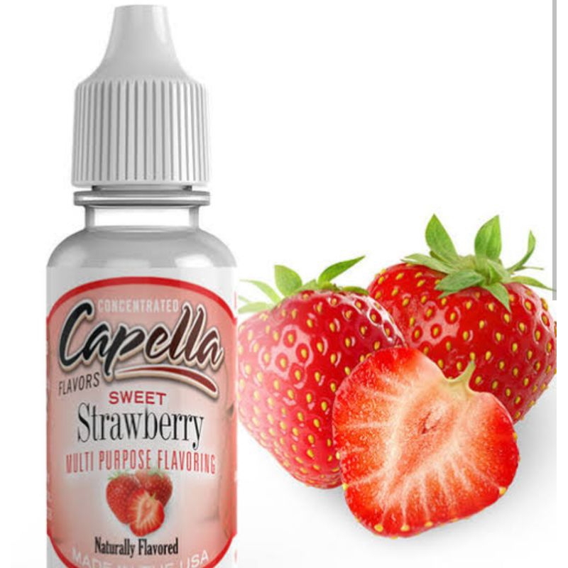 

Capella sweet strawberry essence flavours