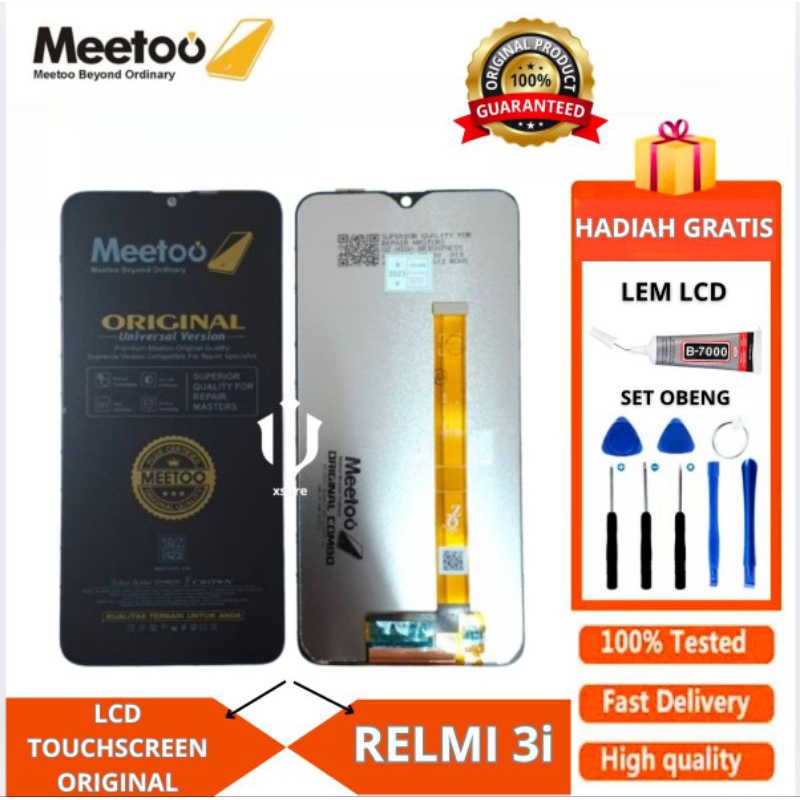 LCD TOUCHSCREEN RELMI 3i FULLSET ORIGINAL FREELEM OBENG