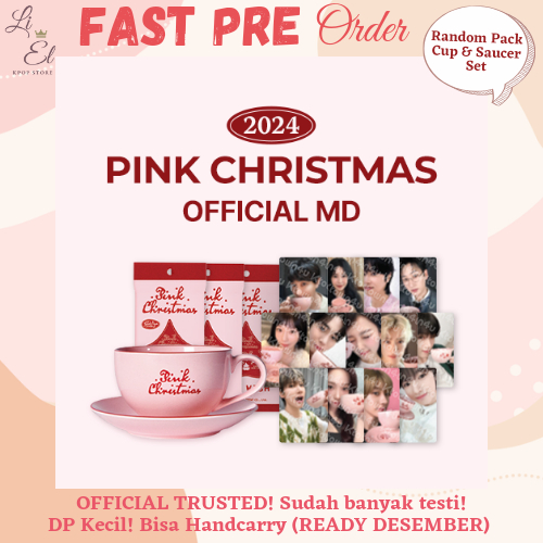 PO/Handcarry 2024 PINK CHRISTMAS OFFICIAL MD SM Artist - Kangta BoA TVXQ Super Junior SNSD SHINee Re