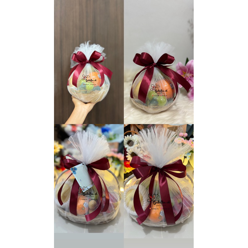 

[ Ready stock Batam ] Hampers buah segar premium / hampers Natal / parcel penikahan / parcel buah lamaran