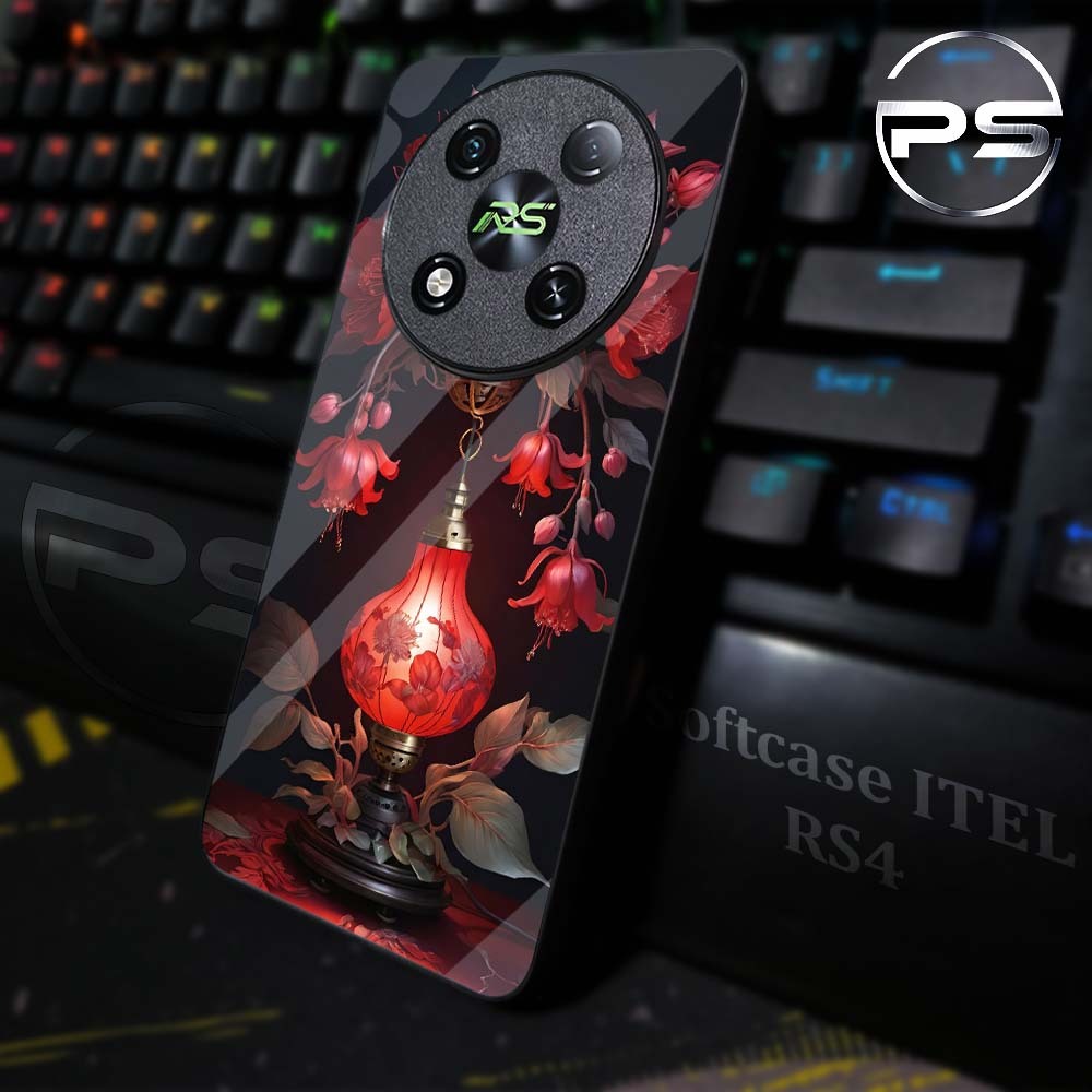 PS27 Softcase Kilau Itel RS4 | Case Itel Kesing Full Cover Pelindung Hp Softcover Smartphone ITEL Rs