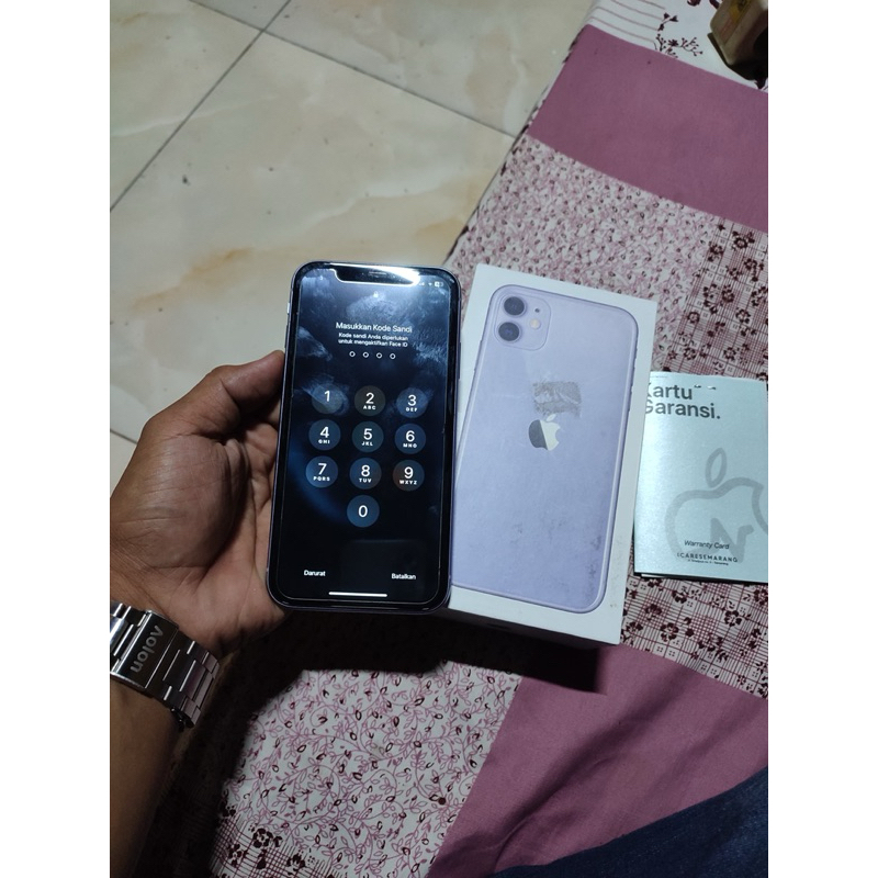 Iphone 11 64gb ex inter all operator, ios terbaru