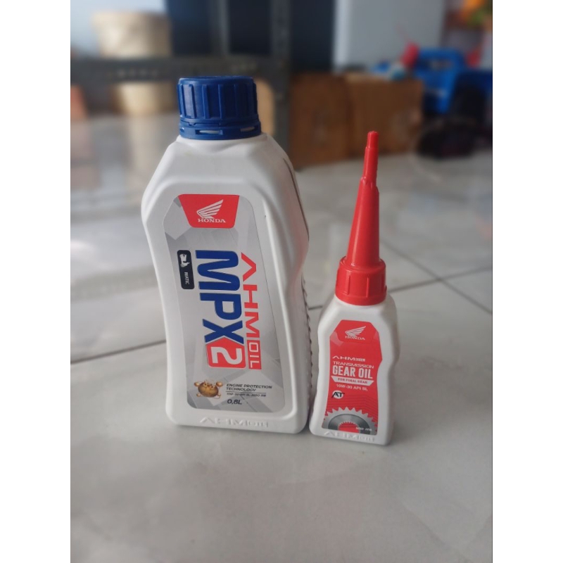 Paket Oli Mesin & Gardan Matic Honda