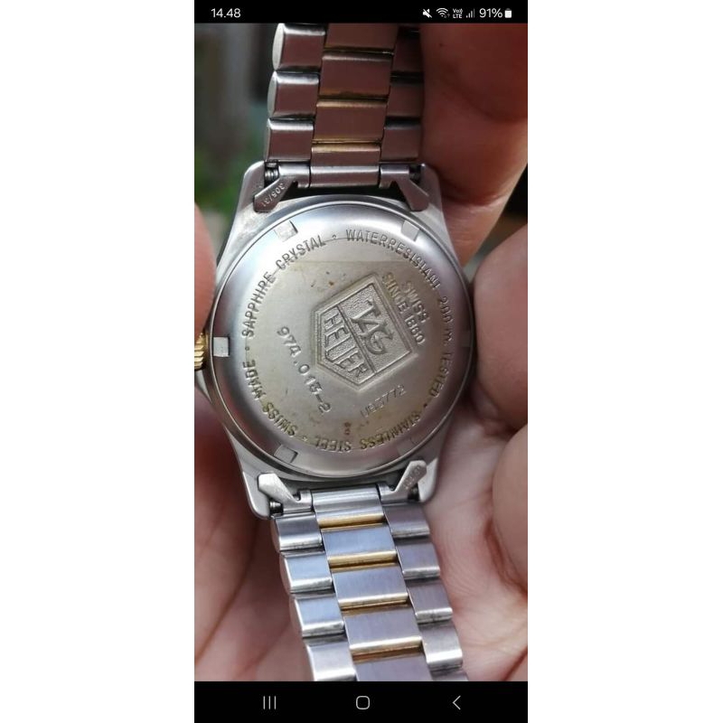 Jam tangan pria Tag Heuer Professional 2000