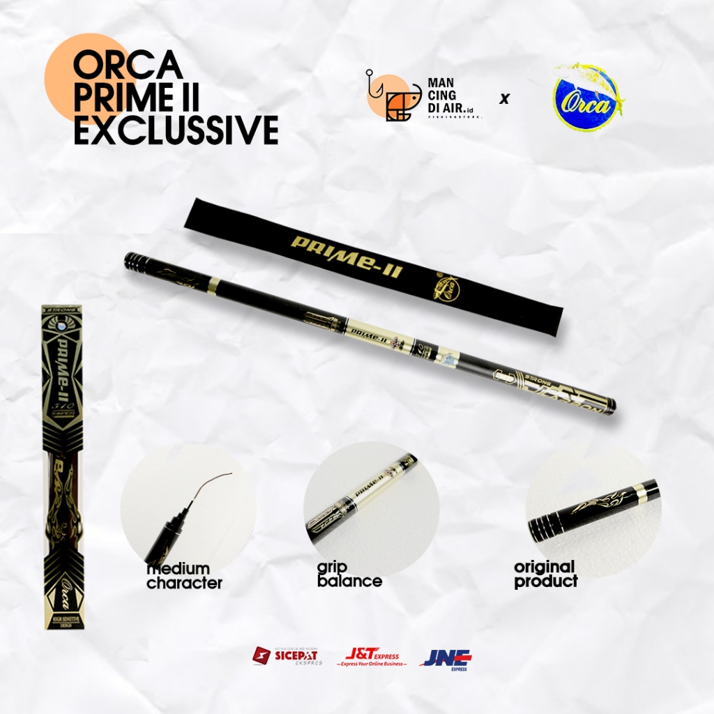 Joran Tegek ORCA PRIME II  - Black Series || 360.450.540