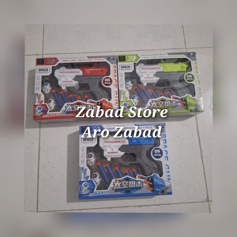 Defender Gun Model Power, Air Soft Gun,pistol mmain anak laki laki