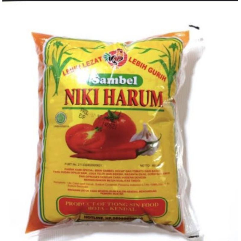 

Saus Sambal Niki Harum 600ml