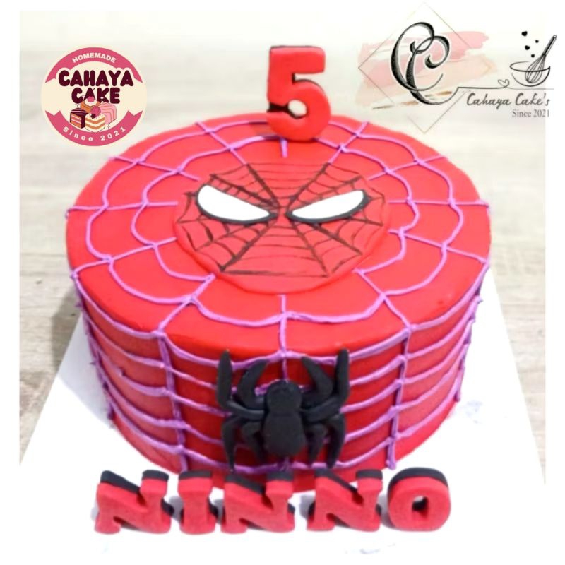 

Spiderman Cake / Kue Ulang Tahun Spiderman / Kue Ultah Spiderman