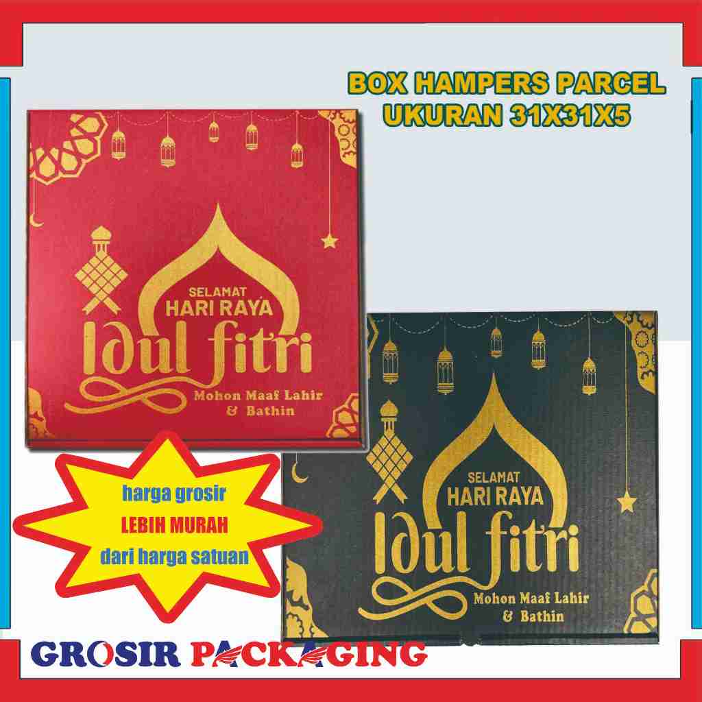 

Box 31x31x5 Cm / Box Lipat Depan Eid Series / Box Idul Fitri / Box Lebaran