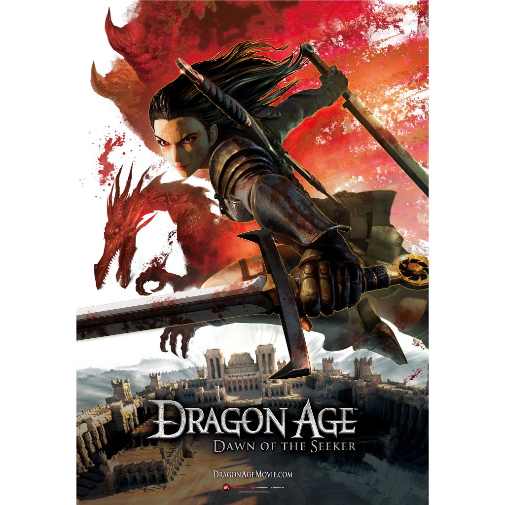 Film Dvd Dragon Age: Dawn of the Seeker 2012 High Quality Teks Indonesia