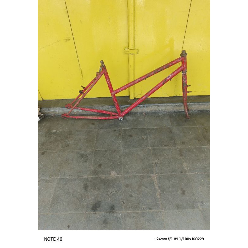 frameforj sepeda federal lady 26 original antiq