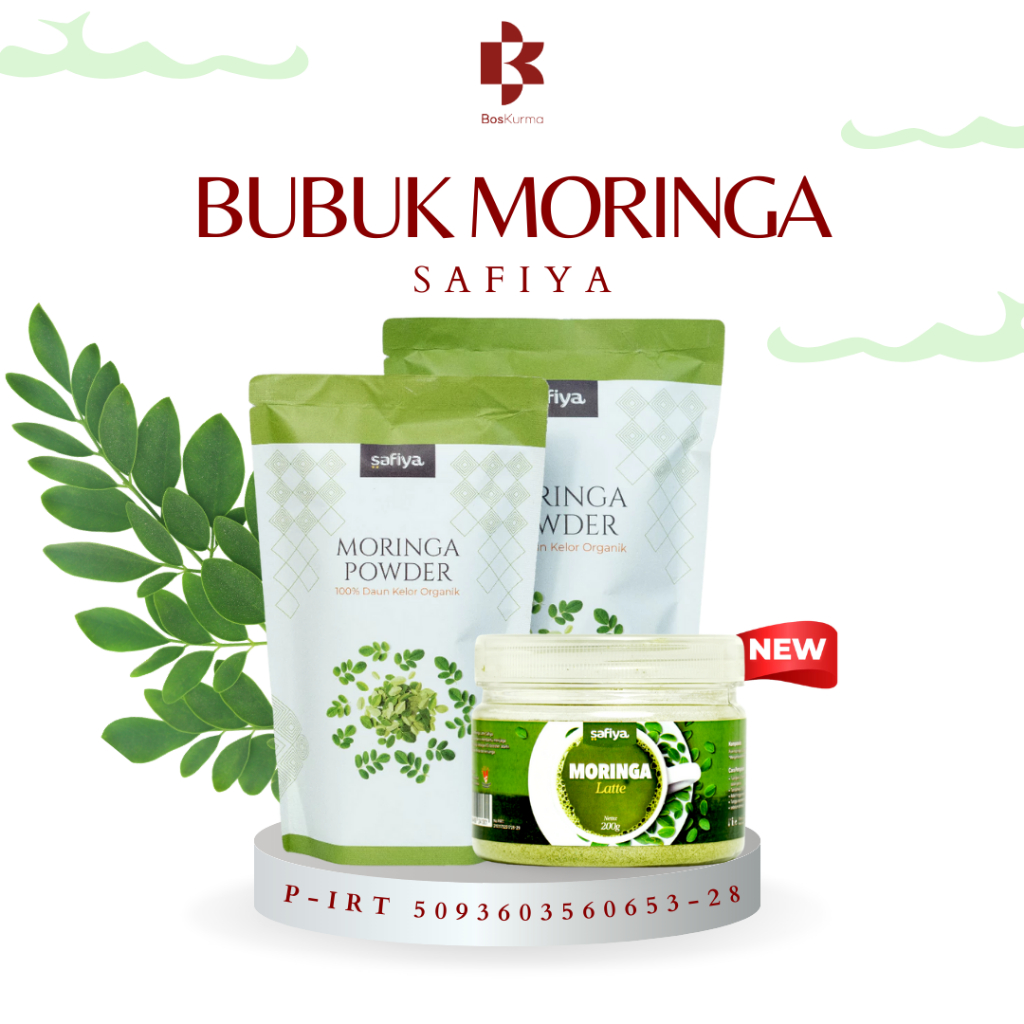 

Serbuk Moringa Safiya Herbal 350 gr - Bubuk Daun Kelor LATTE Minuman Bubuk Instan