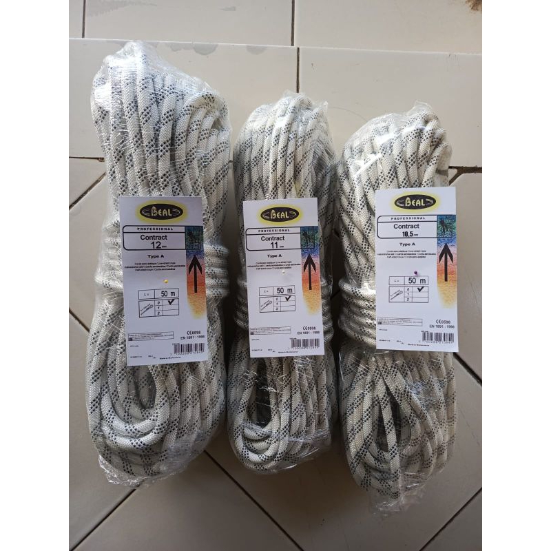 j1 TALI KARMANTEL STATIS 10.5MM 11MM 12MM X 50METER/ TALI KARMANTEL STATIS 10.5MM X 50M/ TALI KARMAN