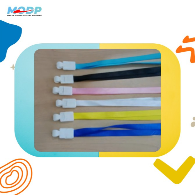 

Tali Lanyard Card Holder BKNN 2 Sisi Plastik Anti Pecah