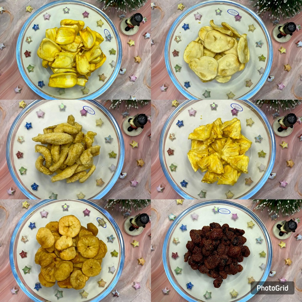 

Keripik Mix Buah Premium Keripik Buah Camilan Makanan Ringan Sehat
