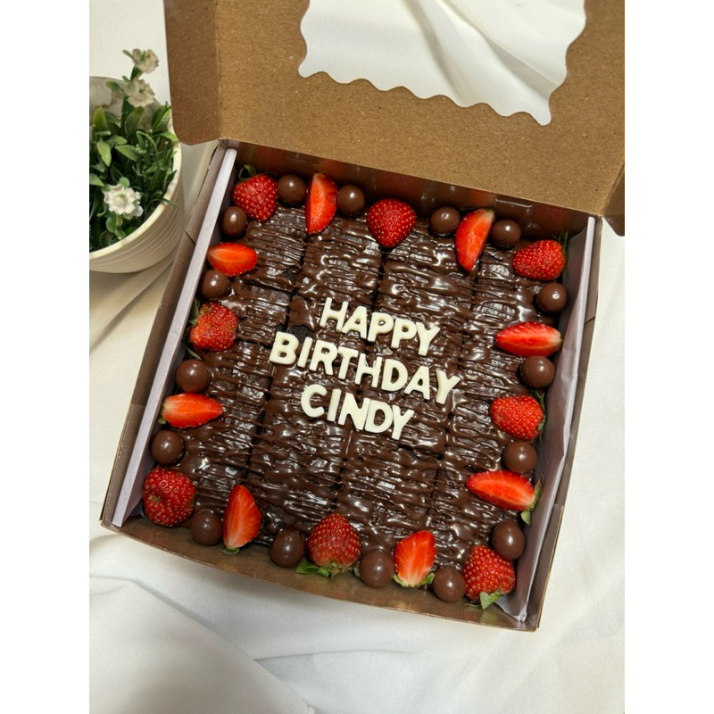 

fudgy brownies/brownies panggang/fudgy brownies medan