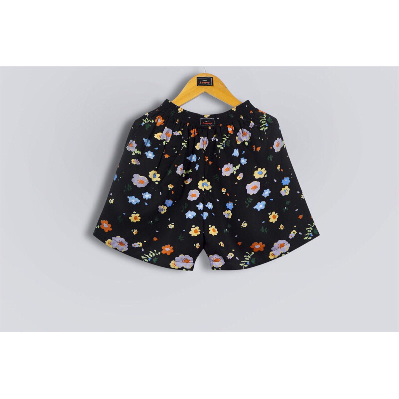 CELANA LOOPAY BOXER LOOPAY MOTIF YELLOW GARDEN (BGK)