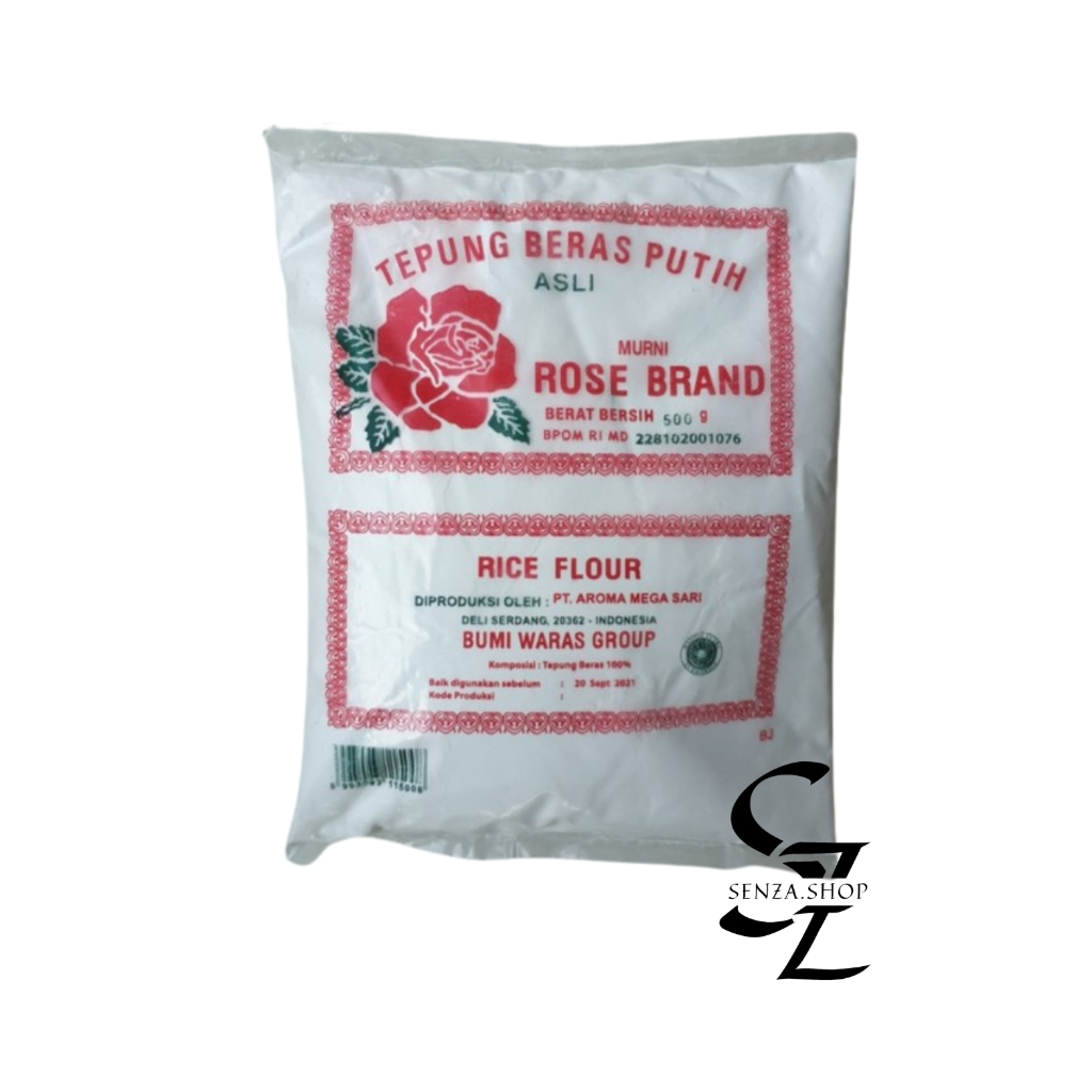 

ROSE BRAND Tepung Beras Putih 500 gr Rice Flour ROSEBRAND 500gr