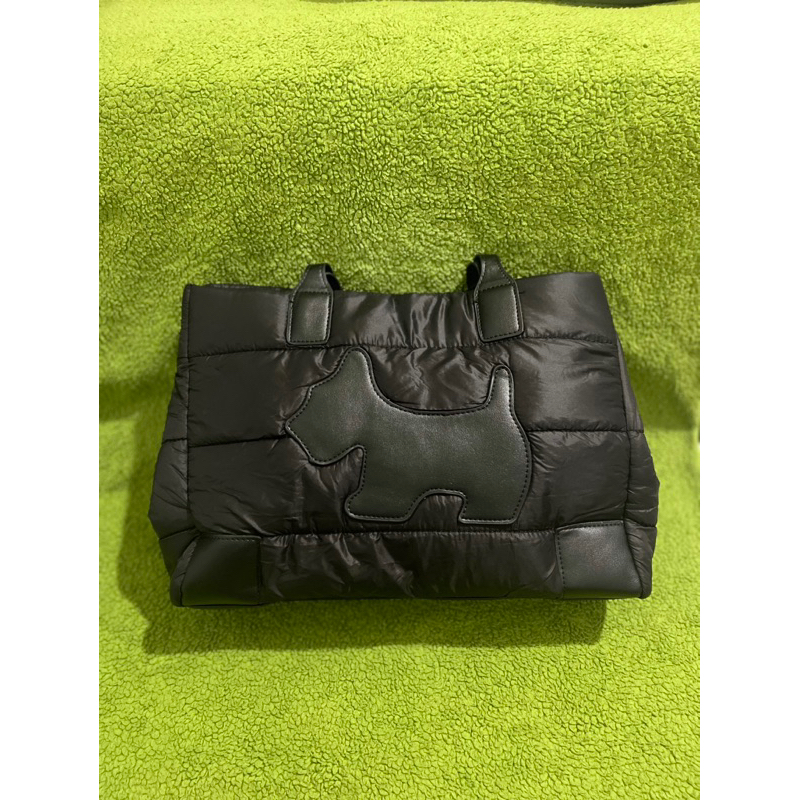 (thrift) puffy bag agatha paris -hitam