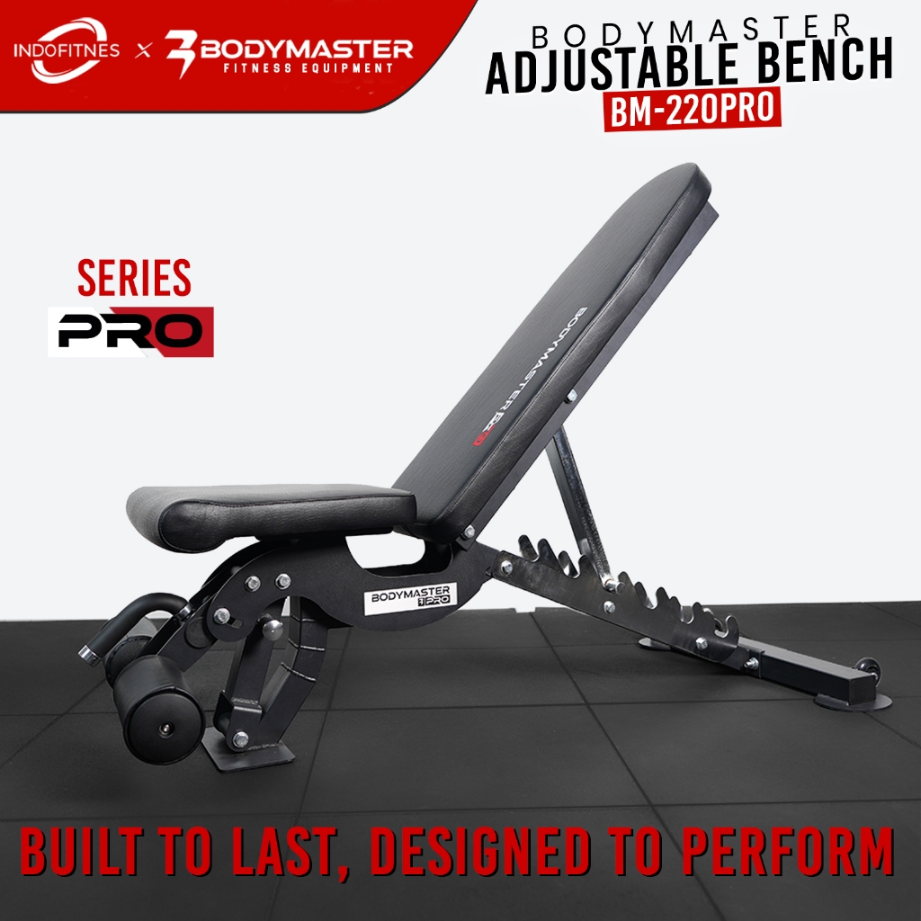 BODYMASTER Adjustable FID bench BM-220PRO, sit up kursi bangku gym fitness