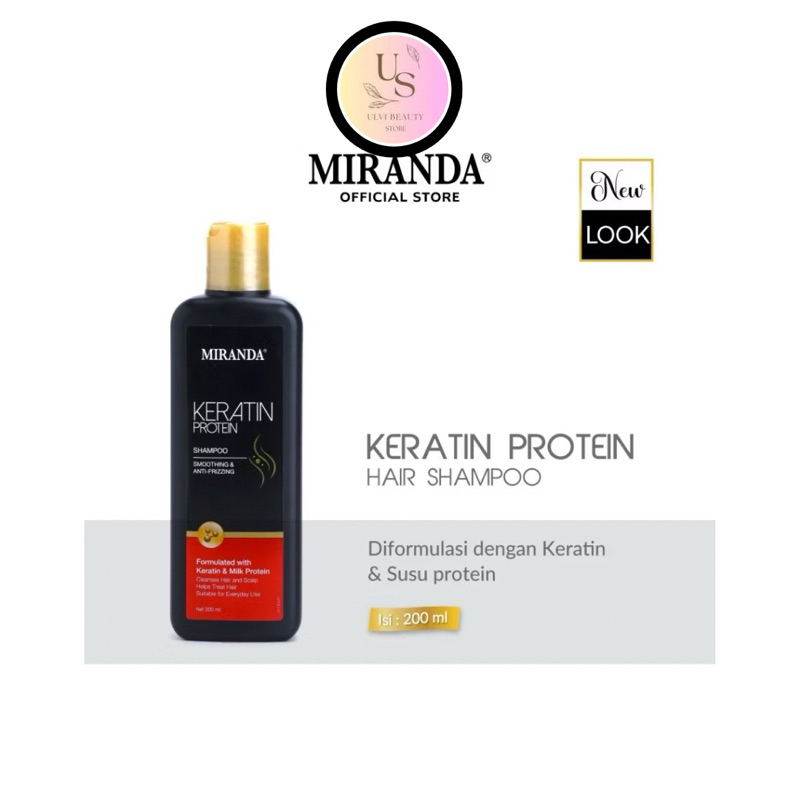 MIRANDA - Keration Protein Shampoo 200ml