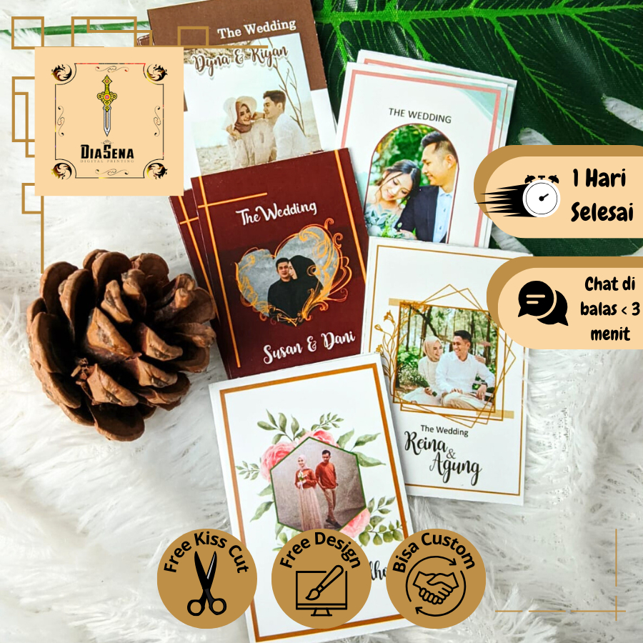 

Hangtag Wedding Souvenir Hang Tag Label Pernikahan Custom Diasena Ucapan Nikah