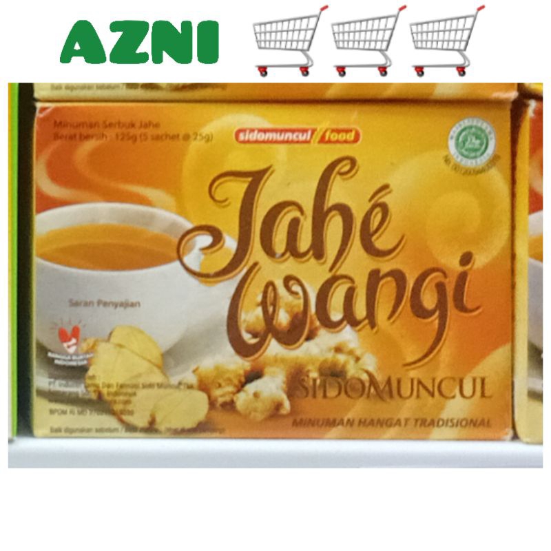 

JAHE WANGI SIDO MUNCUL BOX ISI 5 SACHET