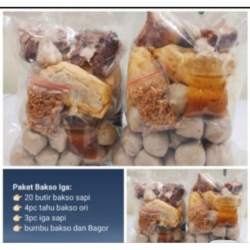 

Paket Bakso Komplit