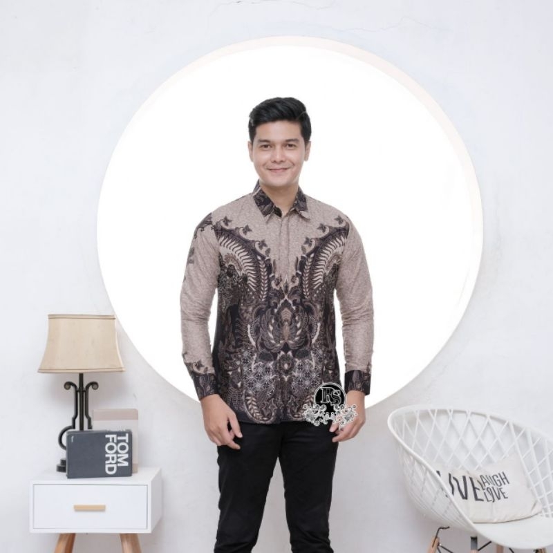 [BISA COD]-KEMEJA BATIK COWOK KEKINIAN BAJU BATIK REMAJA PRIA JUMBO KEMEJA BATIK PRIA LENGAN/TANGAN 