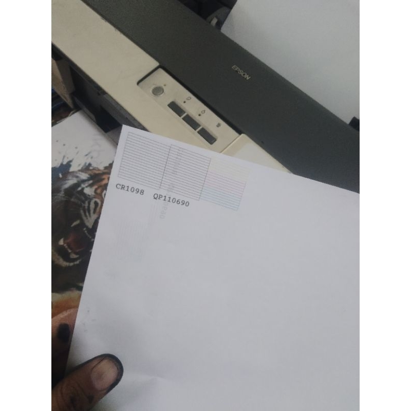 Epson T1100 A3 siap pakai full nozel